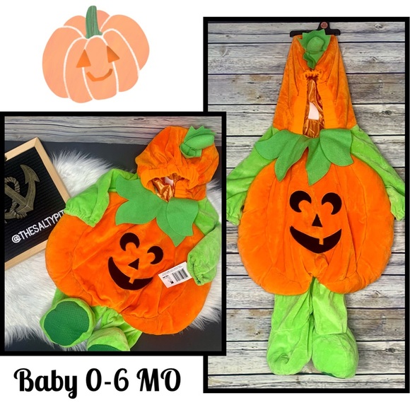 K-Mart Other - NWT Baby Halloween Pumpkin Costume, 0-6 Mo